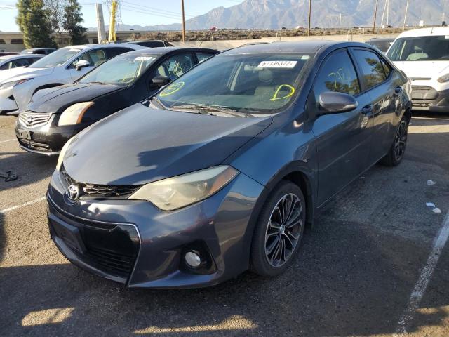 TOYOTA COROLLA L 2015 with VIN 5YFBURHE6FP287473 - Photo from auction