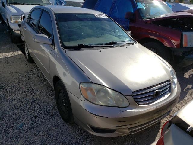 TOYOTA COROLLA CE 2003 with VIN 1NXBR38E13Z097427 - Photo from auction
