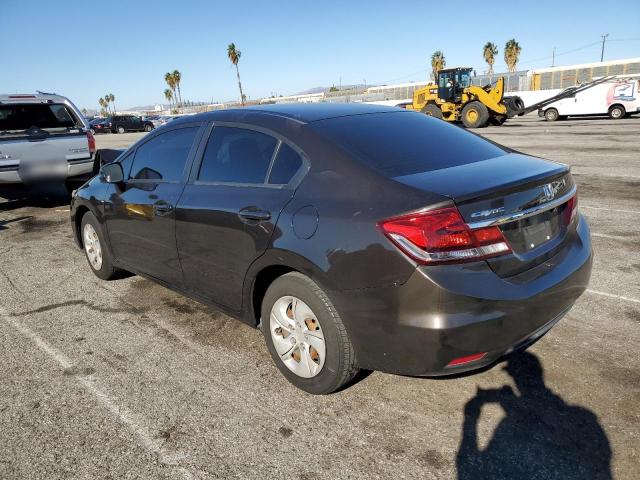 Photo 2 from auction – 2013 HONDA CIVIC LX with VIN 2HGFB2F57DH567800
