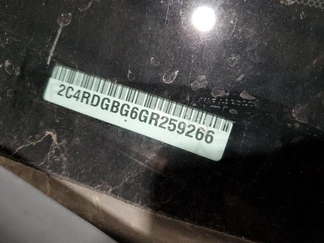 Photo 14 from auction – 2016 DODGE GRAND CARA with VIN 2C4RDGBG6GR259266