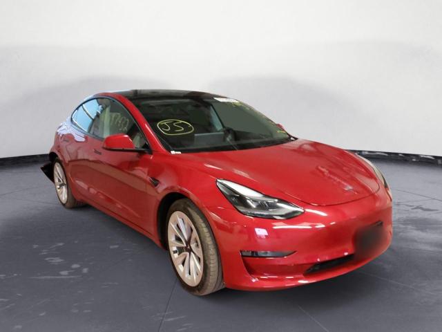 TESLA MODEL 3 2022 with VIN 5YJ3E1EA5NF185841 - Photo from auction
