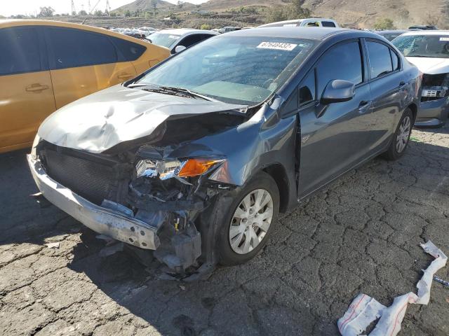 HONDA CIVIC LX 2012 with VIN 2HGFB2F50CH317412 - Photo from auction