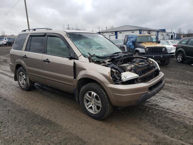 HONDA PILOT EXL 2003 with VIN 2HKYF18593H007768 - Photo from auction