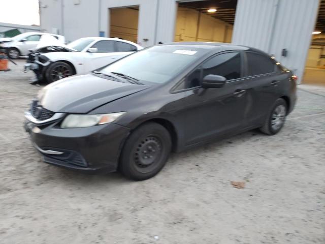 HONDA CIVIC LX 2014 with VIN 2HGFB2F52EH503584 - Photo from auction
