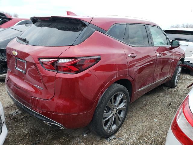 Photo 3 from auction – 2021 CHEVROLET BLAZER PRE with VIN 3GNKBFRSXMS511019