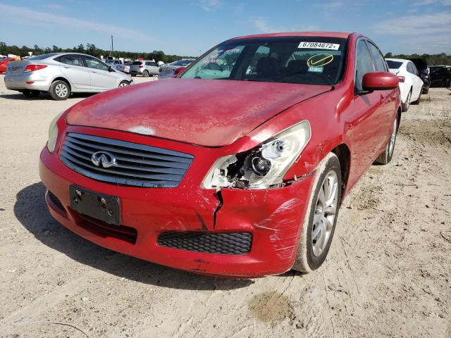INFINITI G35 2008 with VIN JNKBV61E98M211109 - Photo from auction
