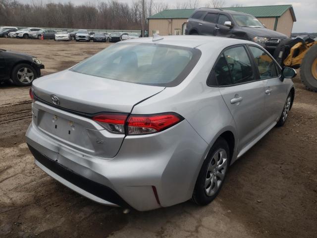 Photo 3 from auction – 2021 TOYOTA COROLLA LE with VIN 5YFEPMAE5MP180400