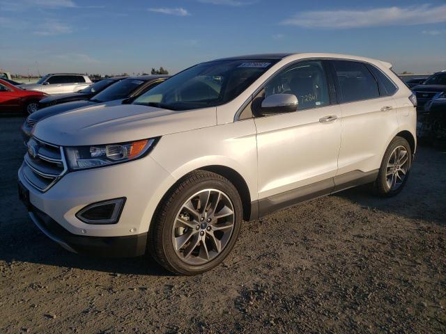 FORD EDGE TITAN 2015 with VIN 2FMPK4K85FBB56041 - Photo from auction