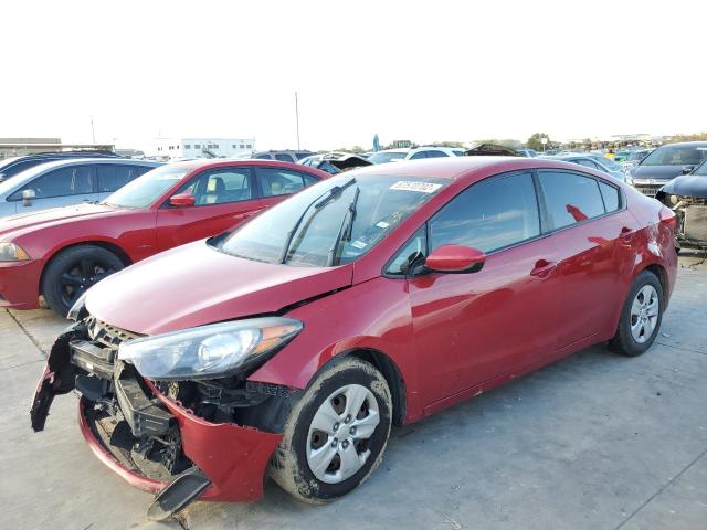 KIA FORTE LX 2016 with VIN KNAFK4A67G5607540 - Photo from auction
