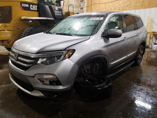 HONDA PILOT EXL 2016 with VIN 5FNYF6H57GB004286 - Photo from auction