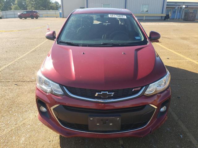 Photo 5 from auction – 2020 CHEVROLET SONIC LT with VIN 1G1JD6SB8L4110097