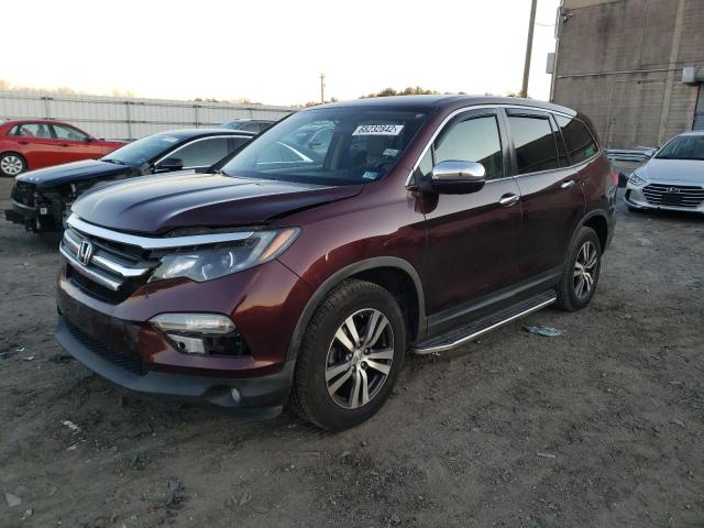 HONDA PILOT EX 2016 con VIN 5FNYF6H34GB097797 - Foto de la subasta