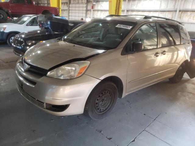 TOYOTA SIENNA CE 2004 with VIN 5TDZA23C04S181187 - Photo from auction