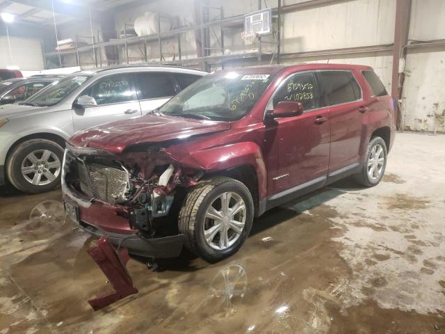 GMC TERRAIN SL 2017 with VIN 2GKALMEK7H6239467 - Photo from auction