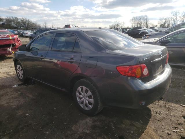 Photo 2 from auction – 2009 TOYOTA COROLLA BA with VIN 2T1BU40E19C170466