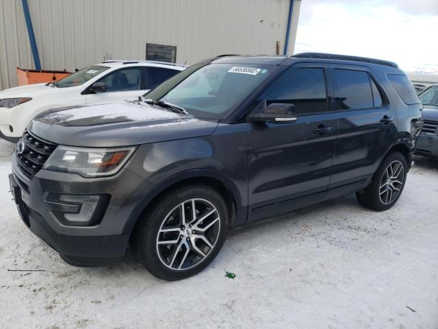 Photo 1 from auction – 2017 FORD EXPLORER S with VIN 1FM5K8GT9HGC66145