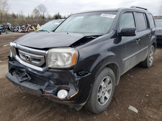 HONDA PILOT TOUR 2010 with VIN 5FNYF4H92AB019695 - Photo from auction