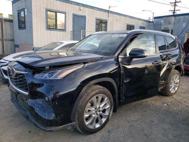 TOYOTA HIGHLANDER 2021 with VIN 5TDDZRBH6MS128535 - Photo from auction