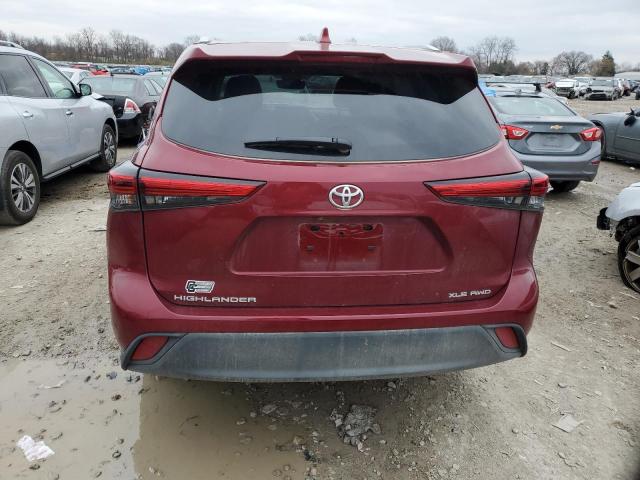 Photo 6 from auction – 2022 TOYOTA HIGHLANDER with VIN 5TDGZRBH0NS197171