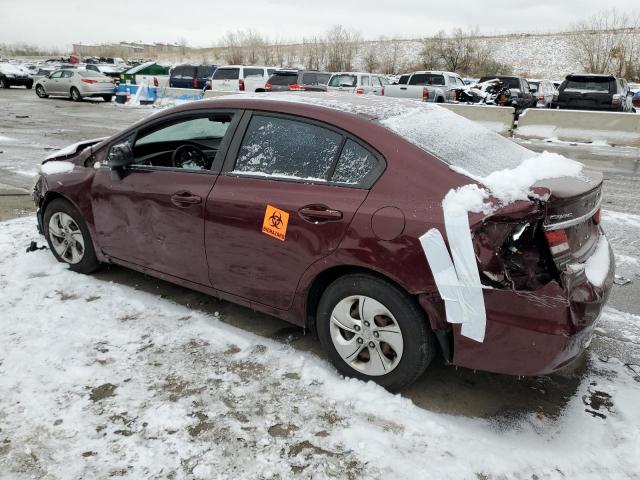 Photo 2 from auction – 2015 HONDA CIVIC LX with VIN 2HGFB2F59FH518097
