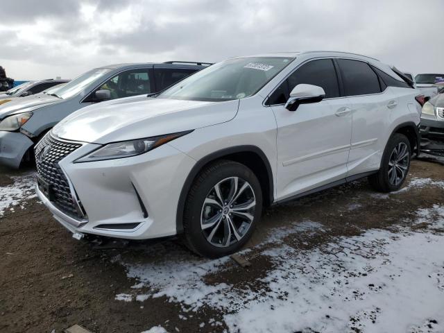 LEXUS RX 450H 2022 with VIN 2T2HGMDA0NC079865 - Photo from auction