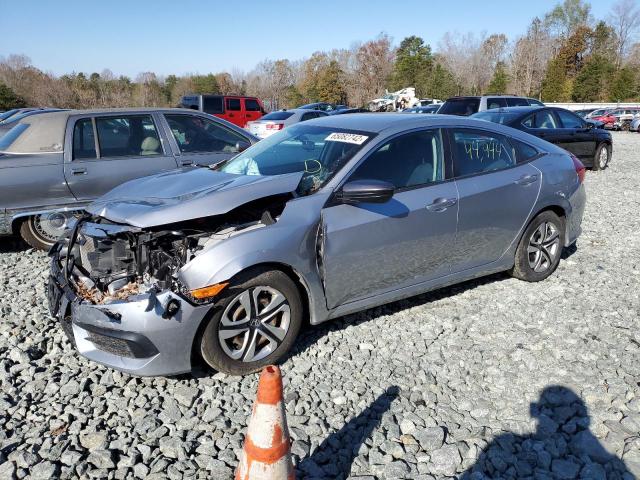 HONDA CIVIC LX 2018 with VIN 2HGFC2F58JH517450 - Photo from auction