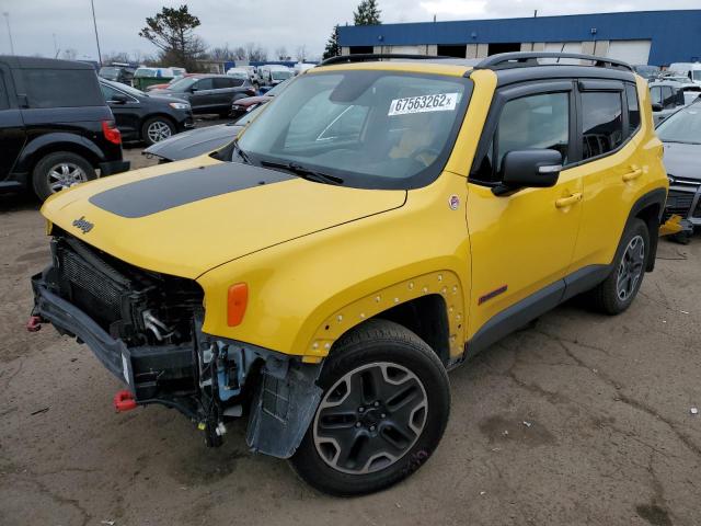 JEEP RENEGADE T 2016 with VIN ZACCJBCT8GPD39069 - Photo from auction