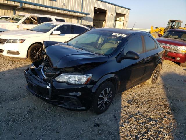 CHEVROLET SONIC LS 2017 with VIN 1G1JB5SH1H4107439 - Photo from auction