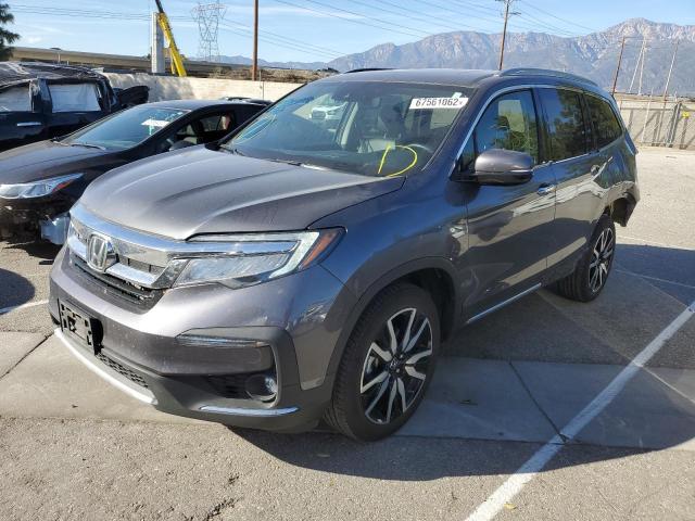 HONDA PILOT TOUR 2019 with VIN 5FNYF6H96KB088001 - Photo from auction