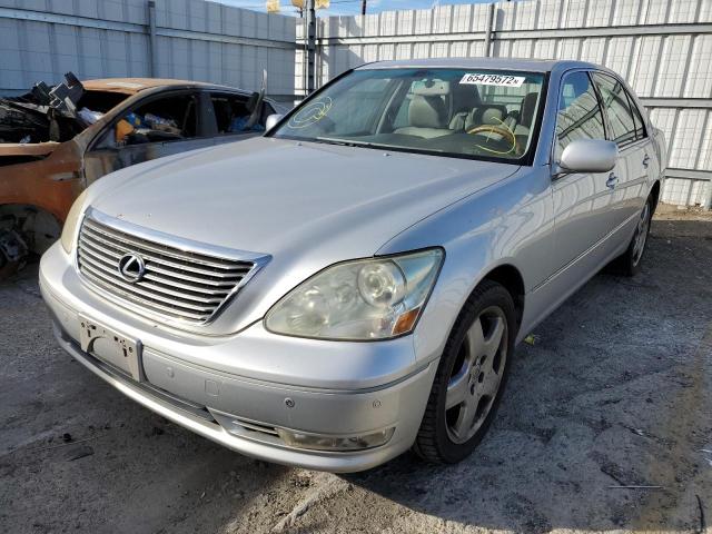LEXUS LS 430 2005 with VIN JTHBN36F655008748 - Photo from auction