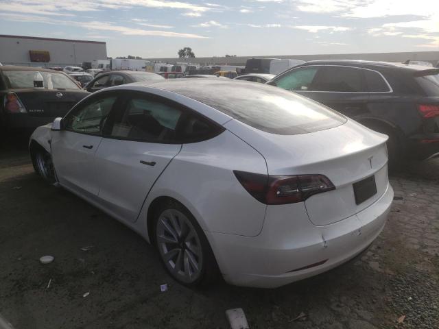 Photo 2 from auction – 2022 TESLA MODEL 3 with VIN 5YJ3E1EA8NF144961