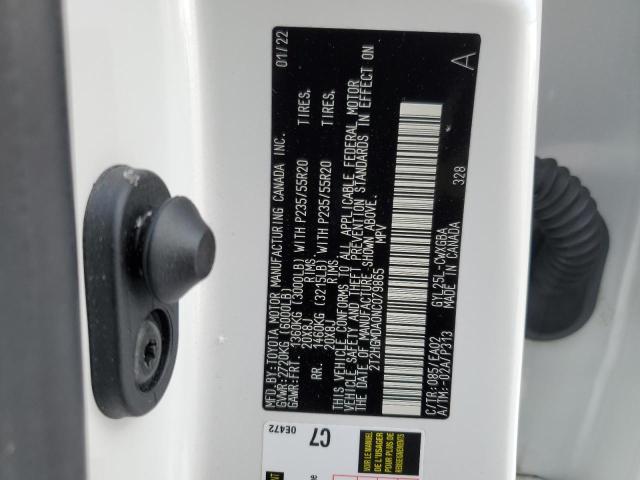 Photo 14 from auction – 2022 LEXUS RX 450H with VIN 2T2HGMDA0NC079865