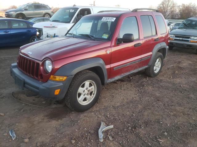 Photo 1 from auction – 2006 JEEP LIBERTY with VIN 1J4GL48K96W281265