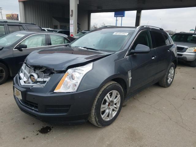 CADILLAC SRX LUXURY 2012 with VIN 3GYFNDE35CS550131 - Photo from auction