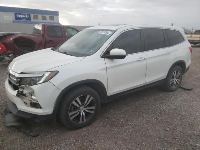 HONDA PILOT EXL 2018 with VIN 5FNYF5H54JB009799 - Photo from auction