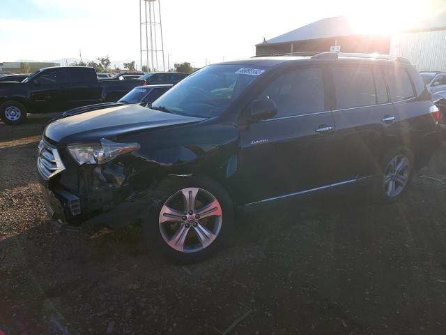 TOYOTA HIGHLANDER 2012 with VIN 5TDYK3EHXCS063184 - Photo from auction