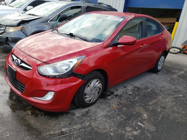 HYUNDAI ACCENT GLS 2012 with VIN KMHCU4AE1CU165860 - Photo from auction