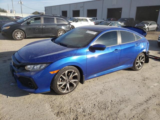 HONDA CIVIC SI 2019 with VIN 2HGFC1E57KH707303 - Photo from auction