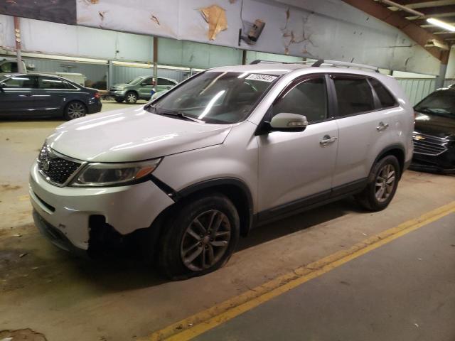 KIA SORENTO LX 2014 with VIN 5XYKT3A67EG482178 - Photo from auction