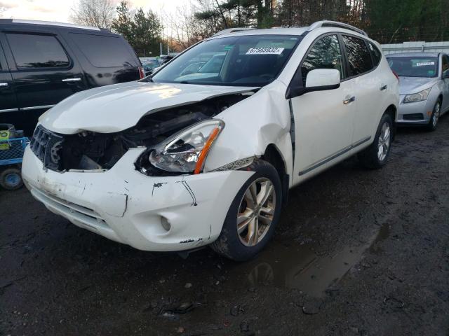 NISSAN ROGUE S 2013 with VIN JN8AS5MV3DW608569 - Photo from auction
