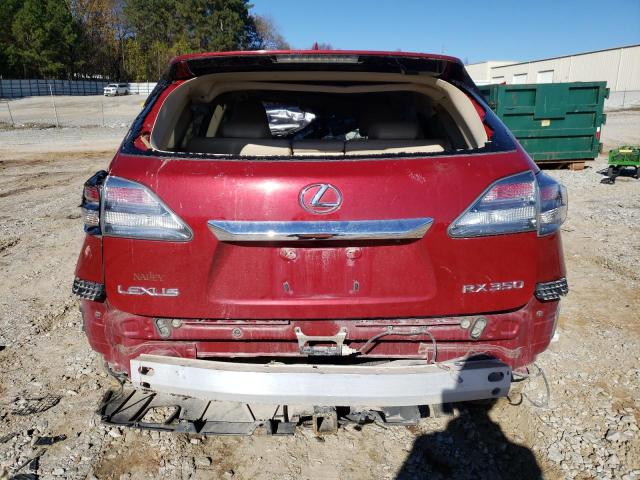 Photo 6 from auction – 2010 LEXUS RX 350 with VIN 2T2ZK1BA1AC009127