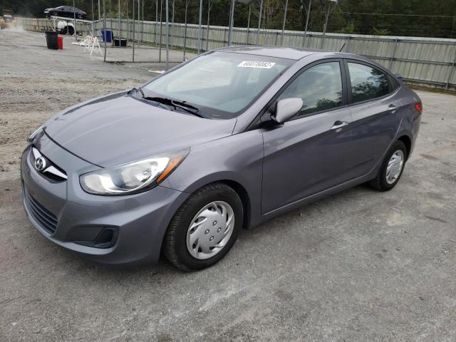 HYUNDAI ACCENT GLS 2014 with VIN KMHCT4AE2EU635075 - Photo from auction