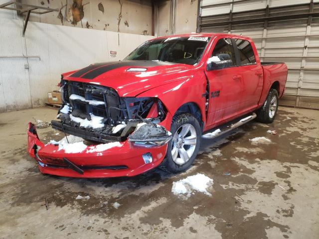 RAM 1500 SPORT 2016 with VIN 1C6RR7MT1GS236074 - Photo from auction