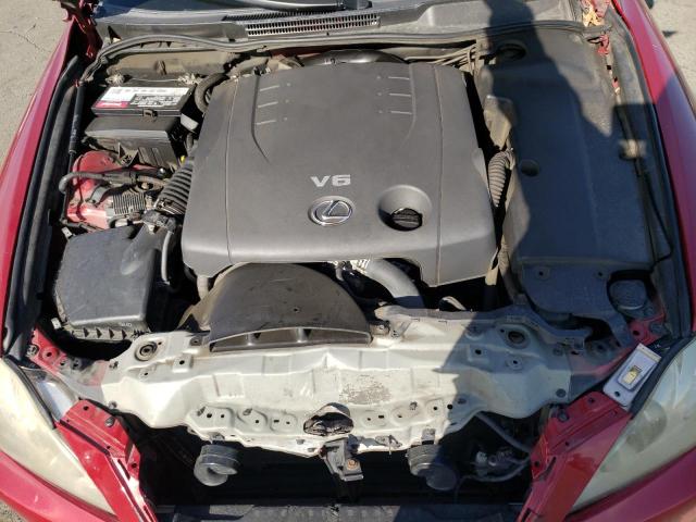 Photo 11 from auction – 2012 LEXUS IS 250 with VIN JTHBF5C28C5172977