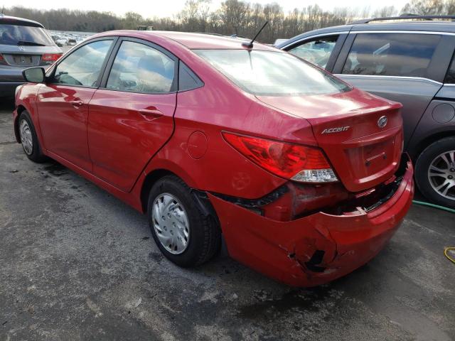 Photo 2 from auction – 2012 HYUNDAI ACCENT GLS with VIN KMHCU4AE1CU165860