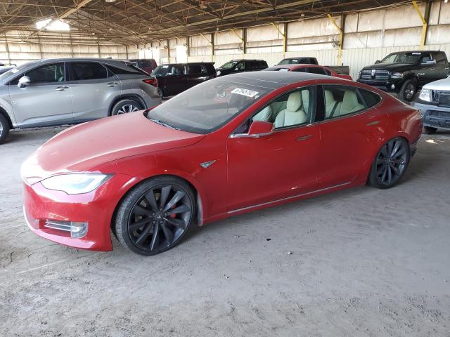 TESLA MODEL S 2016 with VIN 5YJSA1E43GF159808 - Photo from auction