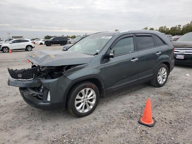 KIA SORENTO EX 2014 with VIN 5XYKU4A78EG490110 - Photo from auction