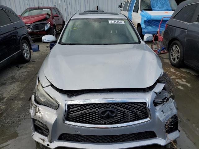 Photo 5 from auction – 2014 INFINITI Q50 BASE with VIN JN1BV7AR8EM687005
