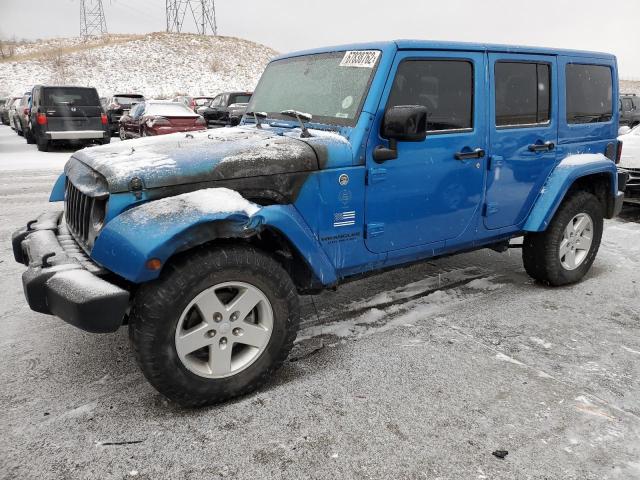 JEEP WRANGLER U 2014 with VIN 1C4BJWEG7EL326012 - Photo from auction