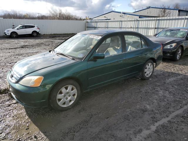 HONDA CIVIC EX 2001 with VIN 2HGES25751H562413 - Photo from auction